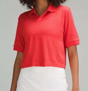 New Lululemon Swiftly Tech Relaxed-Fit Polo Shirt Women's Size 12